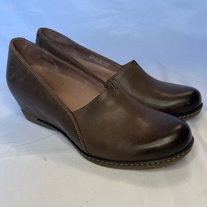 Dansko Leather Wedge